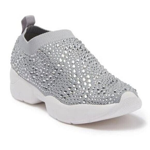 Lauren Lorraine "Carry" Crystal Sneaker Womens Size 11 slip on - Picture 1 of 8